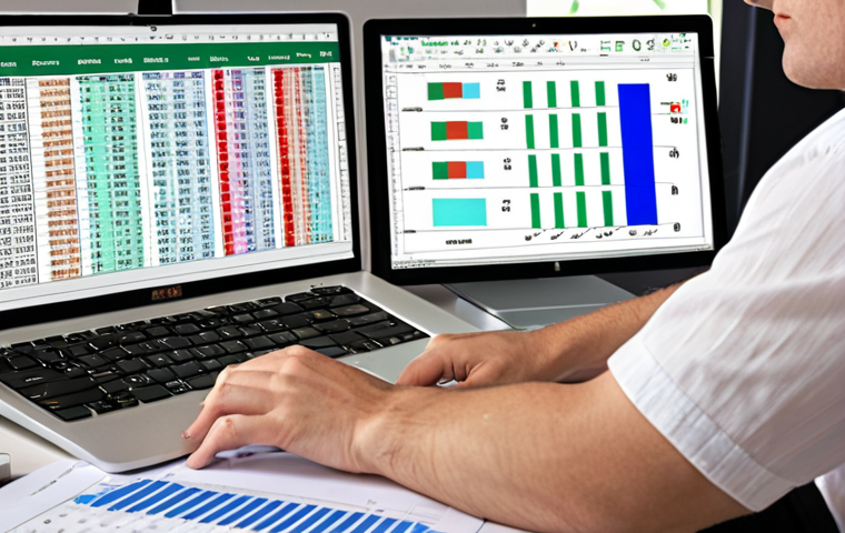 **Prompt 1: From Overwhelmed to Empowered Investor with Excel**
    "A person, initially looking overwhelmed by abstract financial market data and complex charts floating around, then transitioning to a focused and confident expression. They are sitting in front of a laptop, where the screen clearly displays a well-organized Microsoft Excel spreadsheet filled with vibrant financial charts, pivot tables, and clear data, symbolizing clarity and control. The background subtly hints at a modern home office or study, with a compass metaphorically pointing towards the Excel screen, suggesting it's a guiding tool. Soft, intelligent lighting illuminates the scene, highlighting the person's engagement and the power of the spreadsheet."