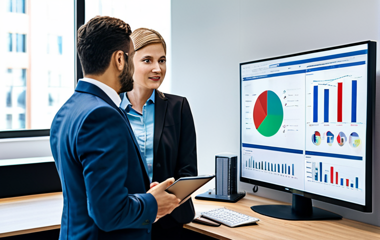 **Prompt:** A professional financial advisor in a modern office, discussing investment strategies with a fully clothed client. The office features advanced technology displays showing market trends. Appropriate attire, safe for work, perfect anatomy, natural proportions, professional setting, modest clothing, family-friendly.